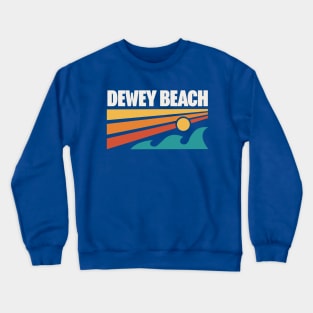 Dewey Beach Delaware Souvenir Delaware Beaches Crewneck Sweatshirt